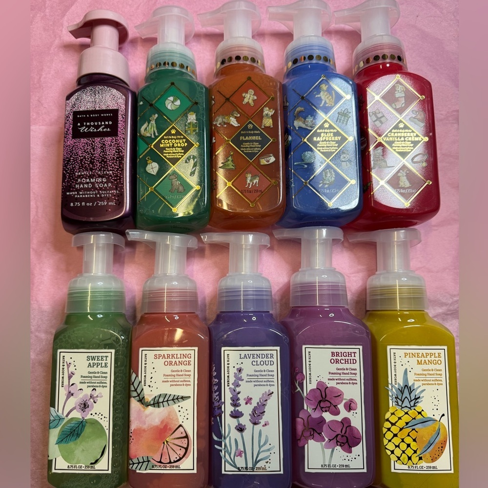 Bath & Body Works Hand Soaps